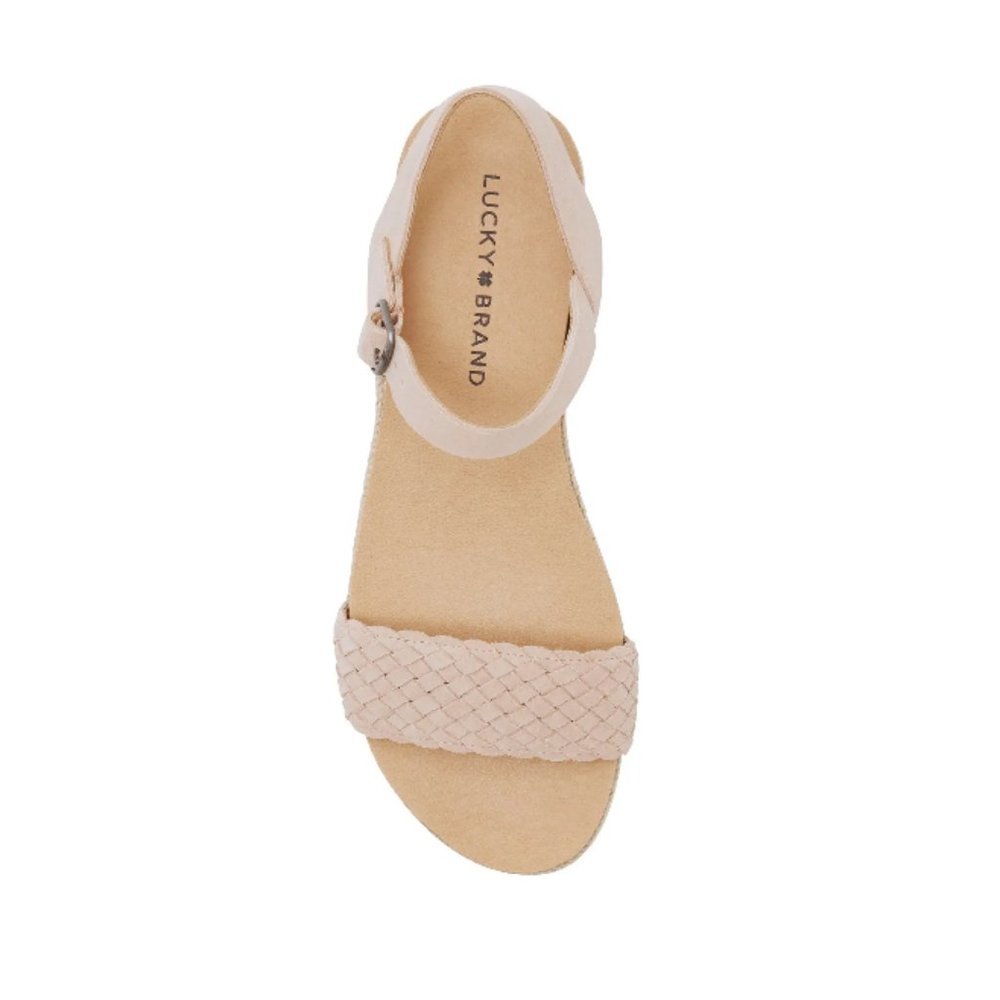Lucky Brand  'Grecilyn' Suede Espadrille Sandal